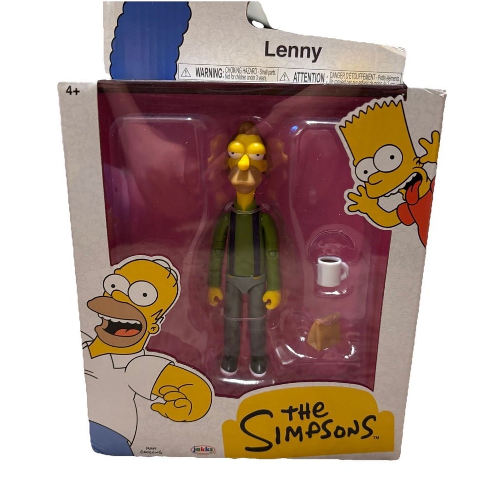 The Simpsons‎ 5" Action Figure Lenny Leonard